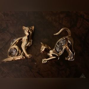 Swarovski Crystal Cats
